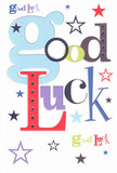Warm and inviting, this good luck card channels the cheer of Abbey Wood with every thoughtfully chosen detail. The message 'Good Luck' is brought to life in joyful, overlapping typography-powder blue, berry red, deep moss green, and florid purple-each letter reminiscent of colourful petals selected with care by Flower Delivery Abbey Wood. Scattered stars, ranging from bold navy and lemon-lime to soft lavender, dance across a crisp ivory background, echoing the twinkle of distant city lights seen from Bostall Woods. The card itself offers a tactile pleasure-the feel of fine card stock beneath your thumb-and radiates heartfelt optimism, much like the supportive words shared along Wilton Road before a new undertaking. This card is perfectly suited for well-wishing on turning points dramatic and small, carrying with it Abbey Wood's gentle belief that luck, like flowers, blooms brightest in community and kindness.